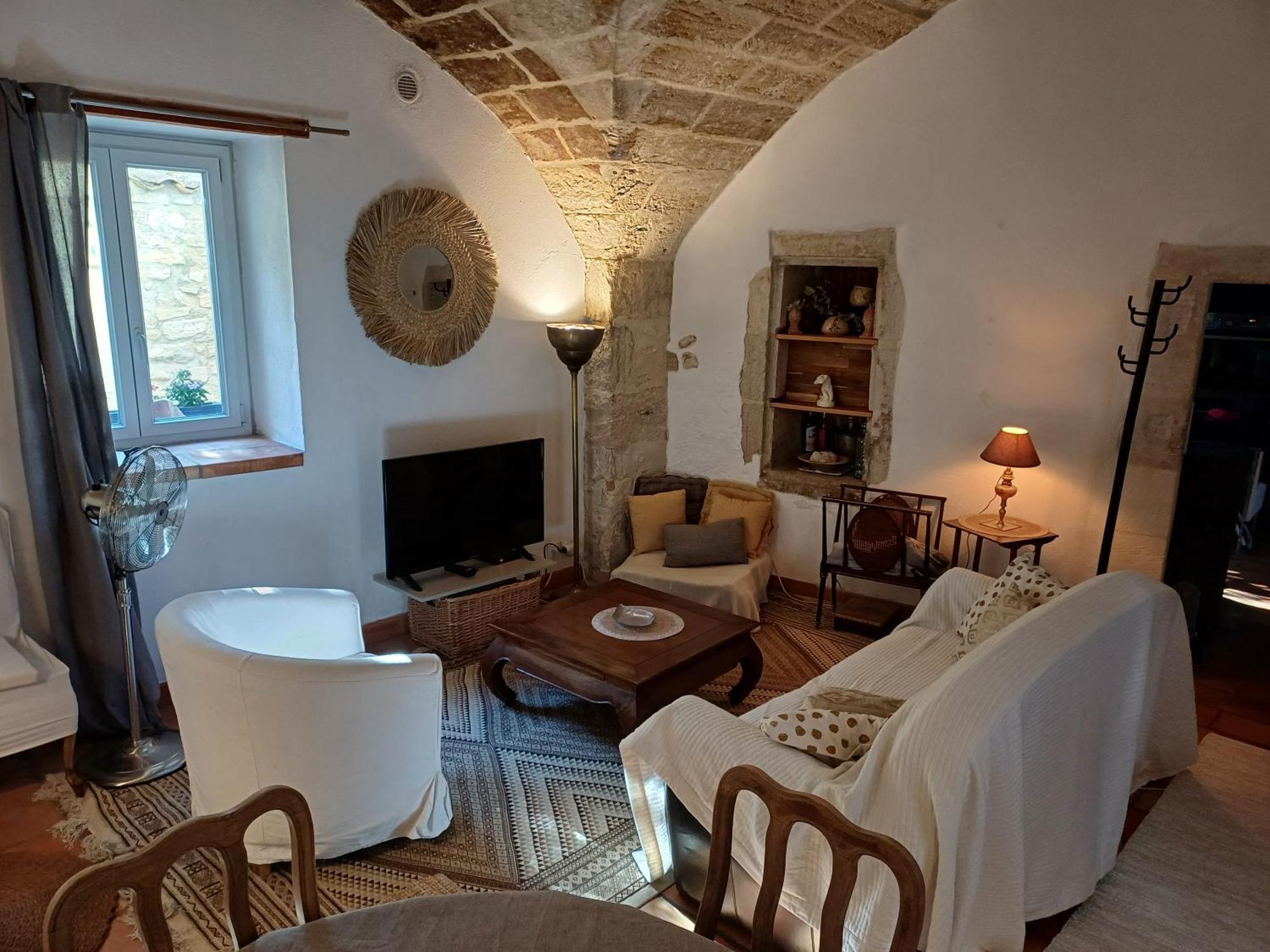 Chambre D Hotes Aramon Exterior foto